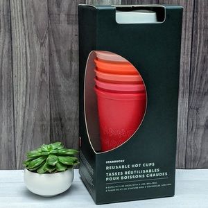 Starbucks 🎄Holiday 2019 Reusable Hot Cups Set